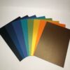 Double sided pearlized card