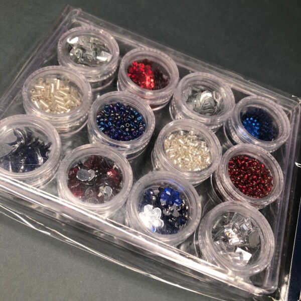 rectangle Box of sequins