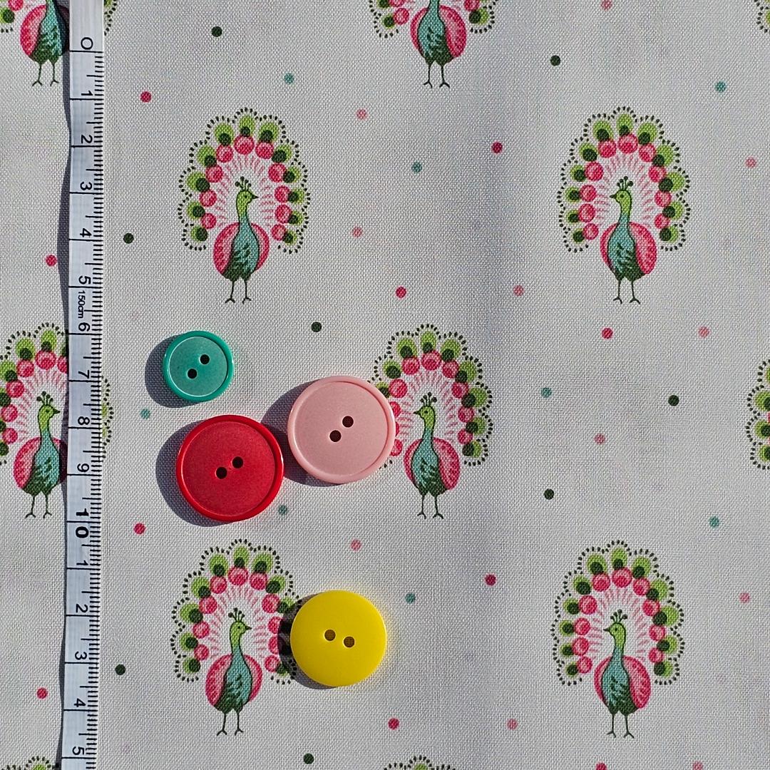Liberty - Garden Party Collection - Proud Peacocks -L216