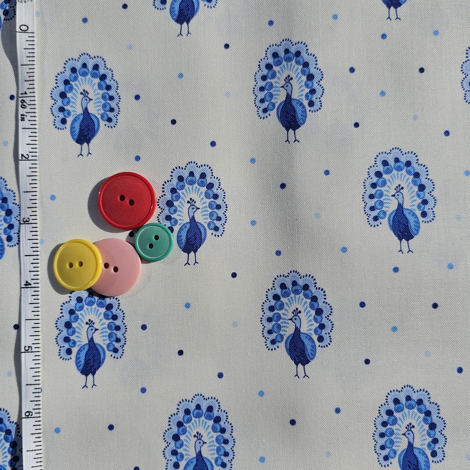 Liberty - Garden Party Collection - Proud Peacocks - L217