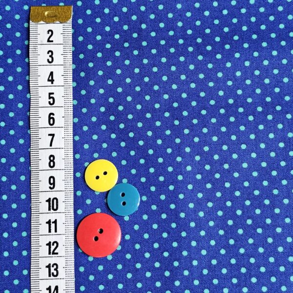 Makower - Spot Turk On Blue - M123