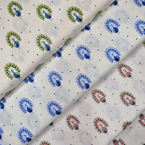Liberty - Garden Party Collection - Proud Peacocks -L216