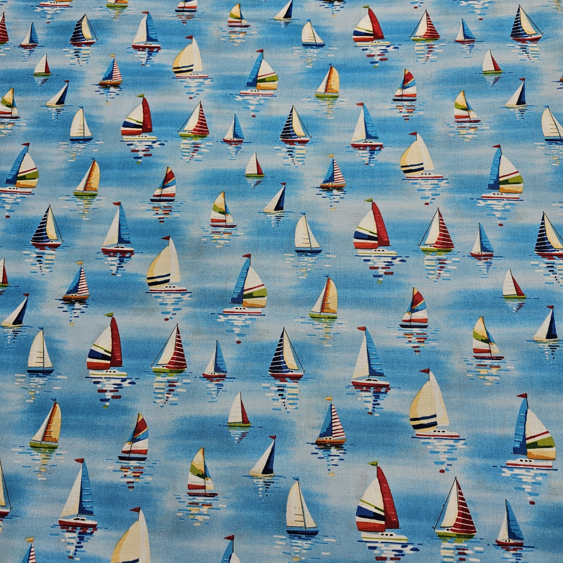 Makower - Beside The Sea Sailboats - M136