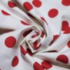 Sevenberry - White with red dots S0053