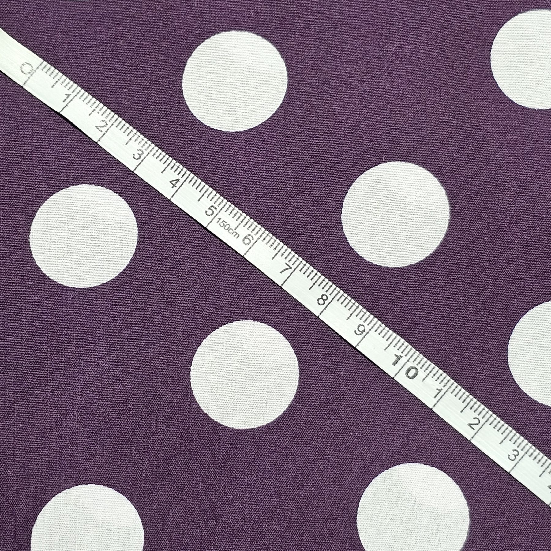 Sevenberry - Purple with white dots S0054