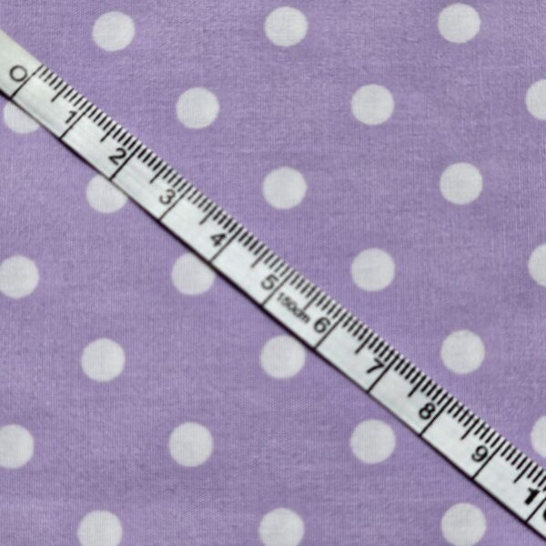 Sevenberry - Light purple with white dots S0023