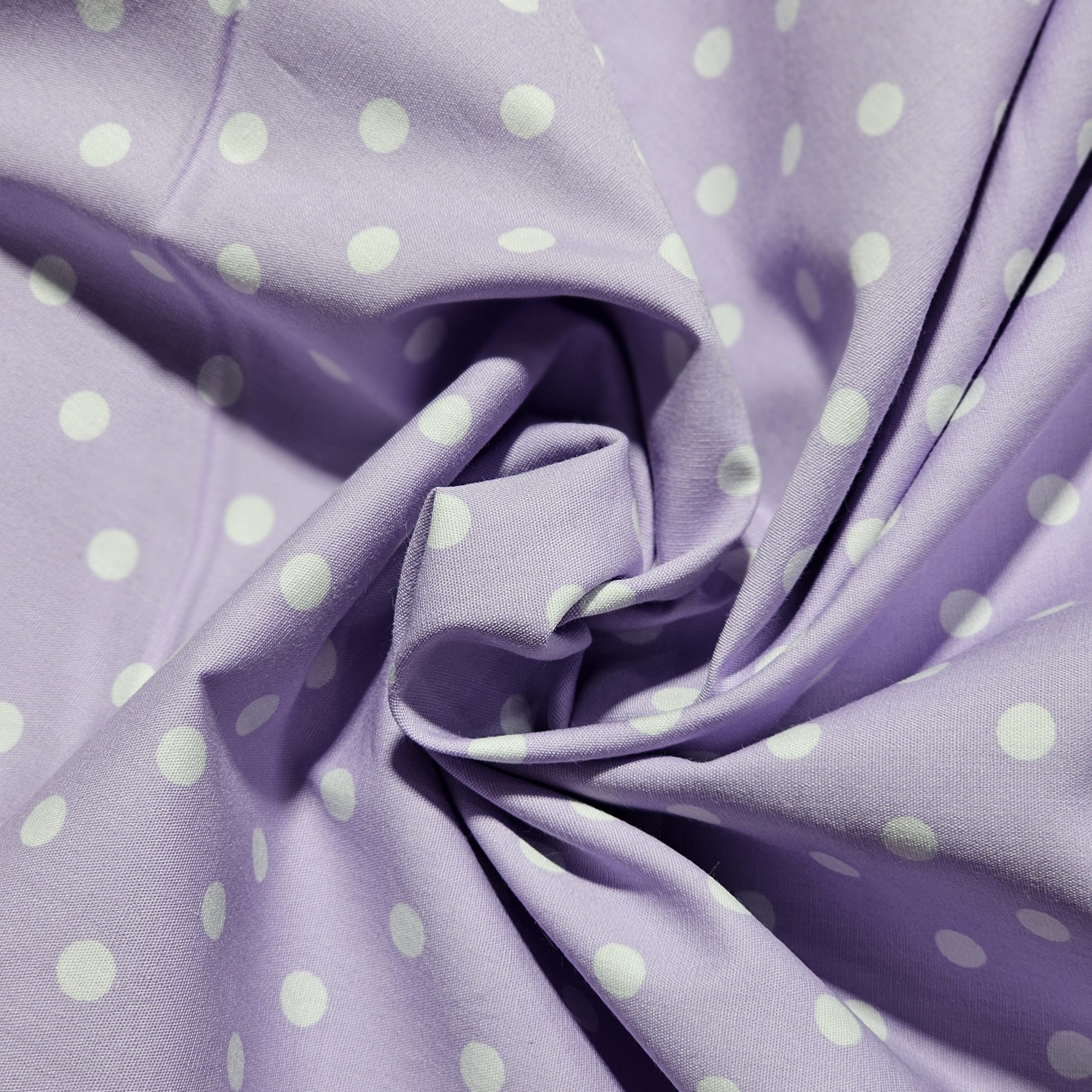 Sevenberry - Light purple with white dots S0023