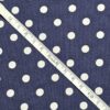 Sevenberry - Dark blue with white dots S0029