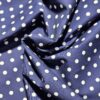 Sevenberry - Dark blue with white dots S0029
