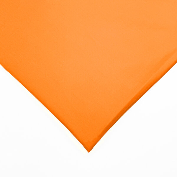 Percale 100% Plain Cotton Fabrics - Orange CG008