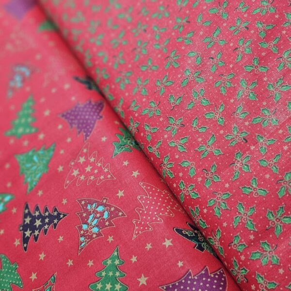 100% Cotton Fabric - Christmas Design - CX010