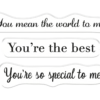 Crafters Companion - Stamp & Die Set - My Friend, You’re The Best