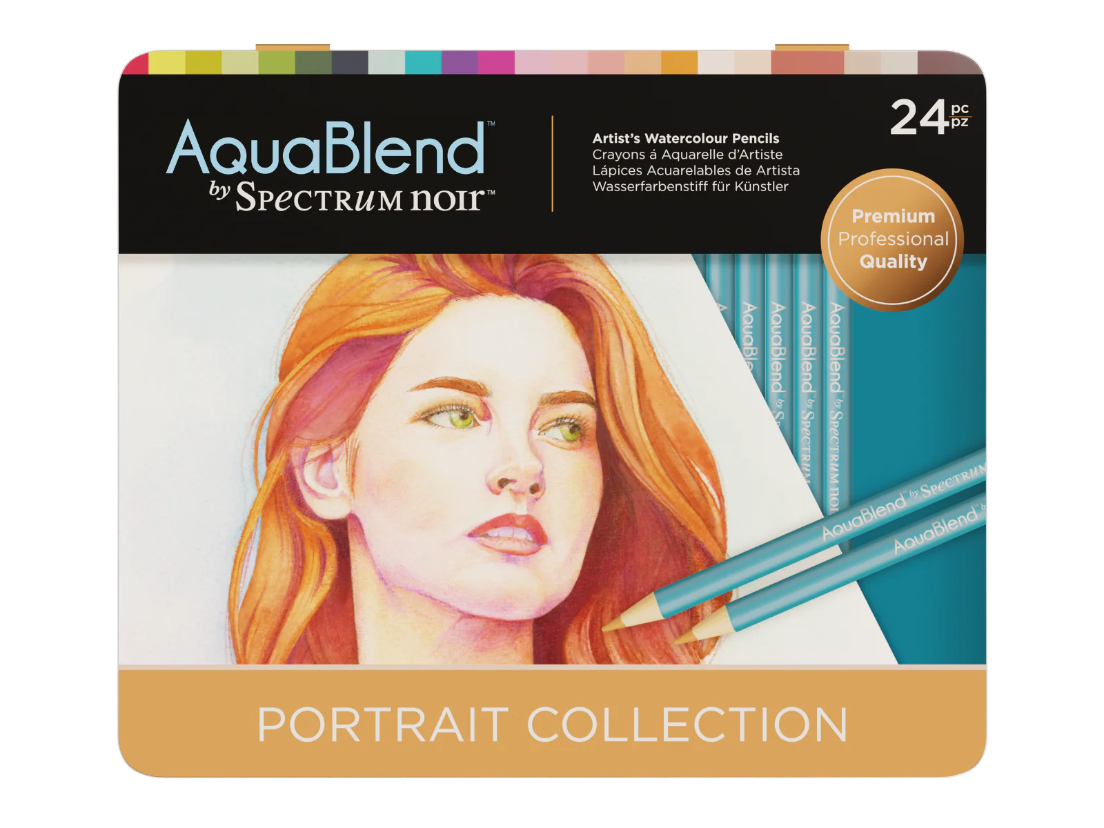 AquaBlend by Spectrum noir – Portrait Collection – 24 pc