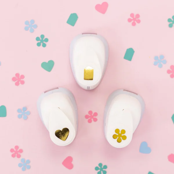 Violet Studio Mini Punch Set of 3 - Heart, Tag and Flower