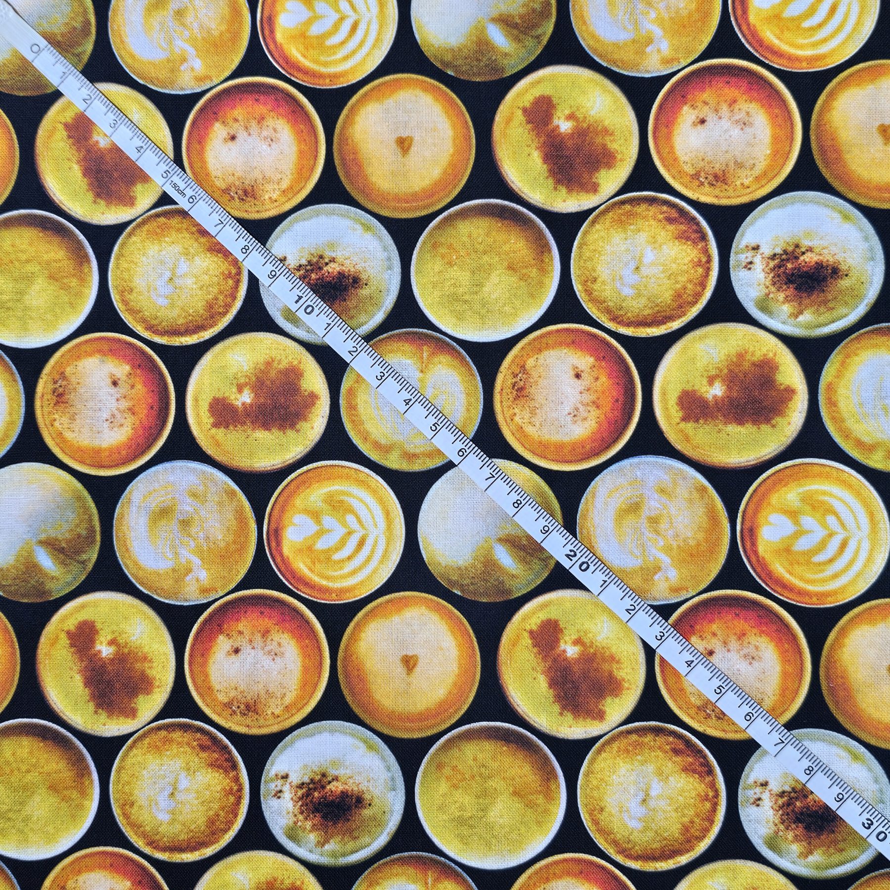 Crafty Fabrics - Small Coffee Cups Design - CC075