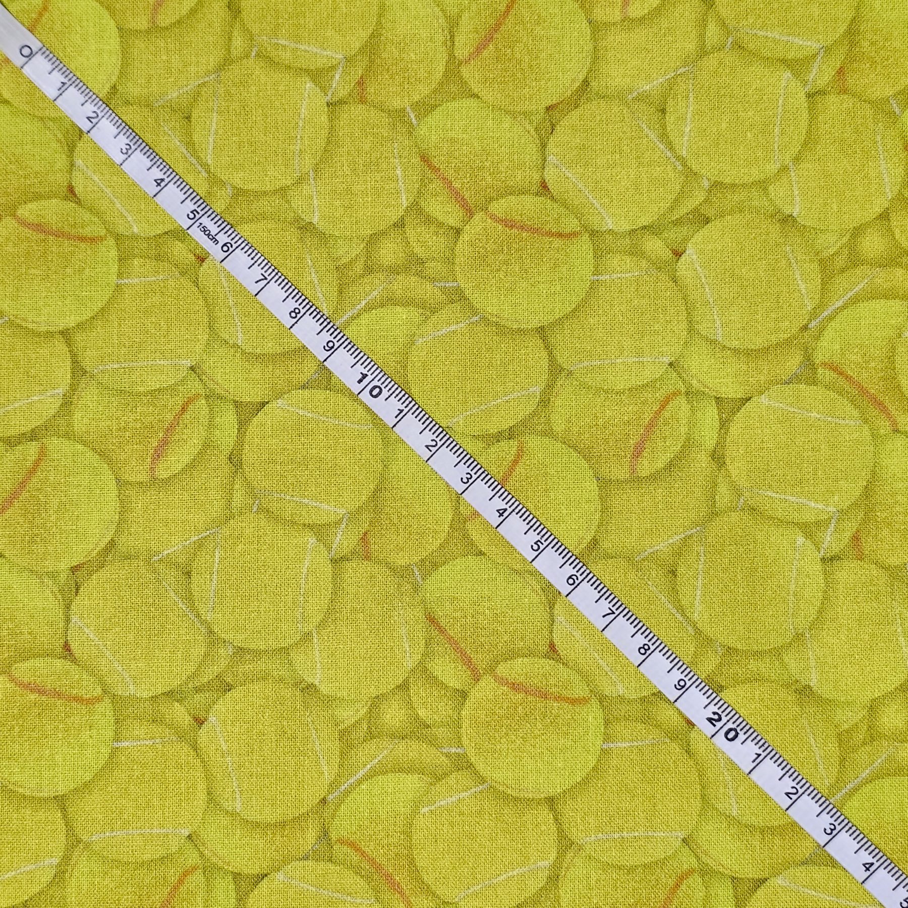 Crafty Fabrics - Small Tennis Balls Design - CC084