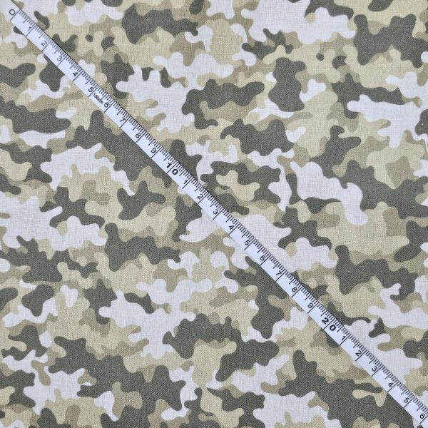 Crafty Fabrics - Small Camouflage Design - CC101