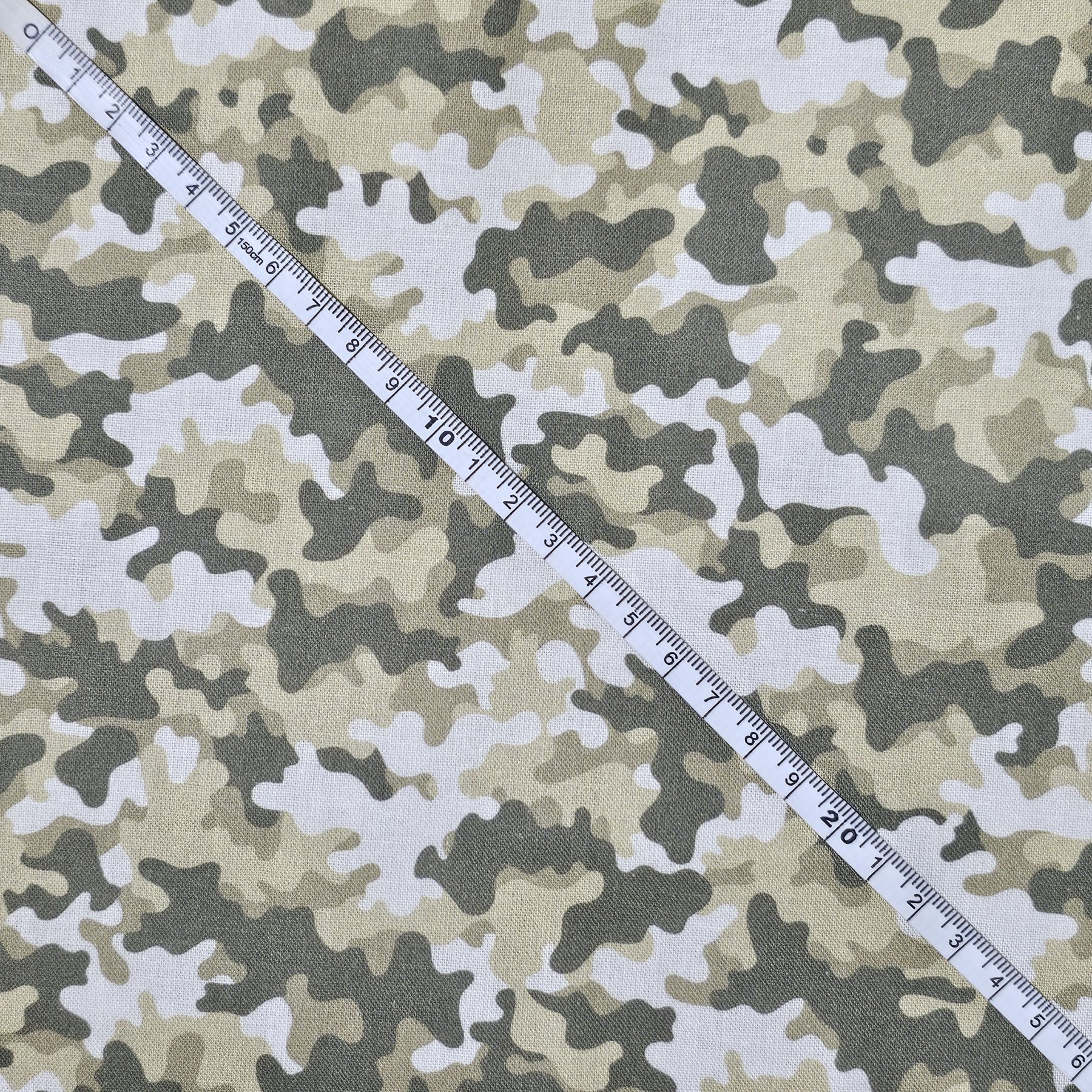 Crafty Fabrics - Small Camouflage Design - CC101