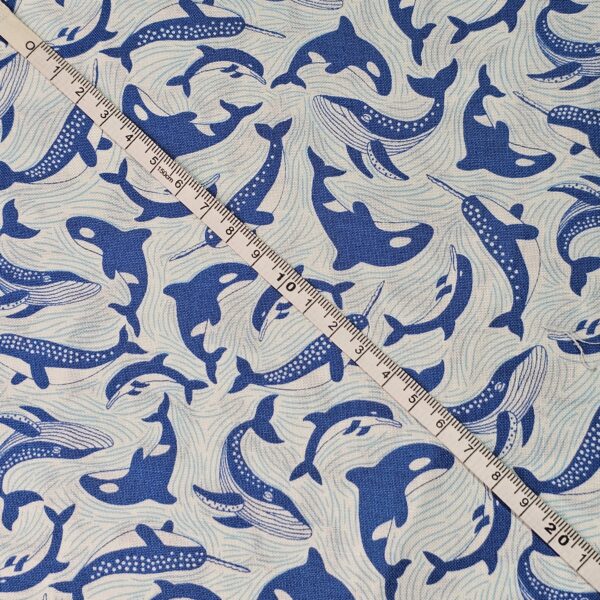 Makower - Deep Blue Sea Fins And Tails - M164