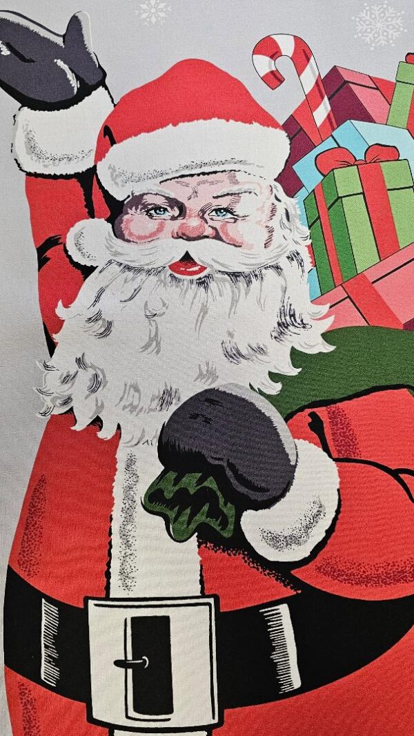 3 Fabric Panel - HO HO HO - Panel 73