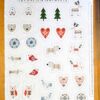 Fabric Panel - Winter Folk by Sally Payne - Panel 79