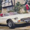 Fabric Panel - MG British Motor Car - Panel 9