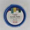 04 Blue Hunkydory - Artist Acrylic Paint - Glitter - Blue - 04