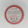 Hunkydory - Artist Acrylic Paint - Metallic - Red - 04