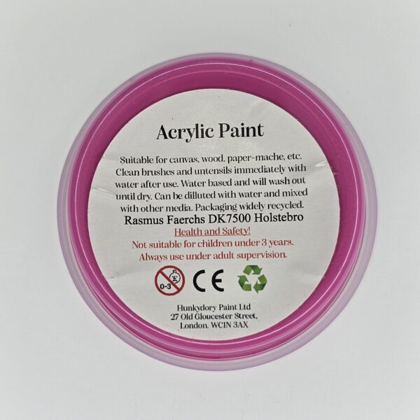 Hunkydory - Artist Acrylic Paint - Matt - Pink - 08