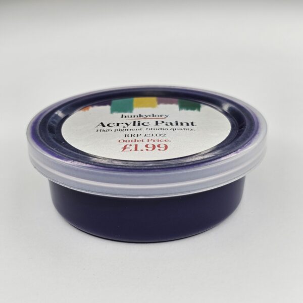 Hunkydory - Artist Acrylic Paint - Matt - Violet - 09