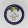 Hunkydory - Artist Acrylic Paint - Matt - Violet - 09