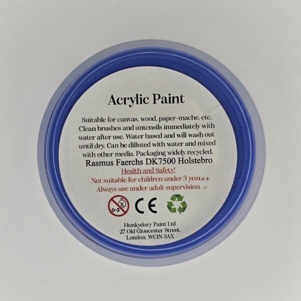 Hunkydory - Artist Acrylic Paint - Matt - Blue - 11