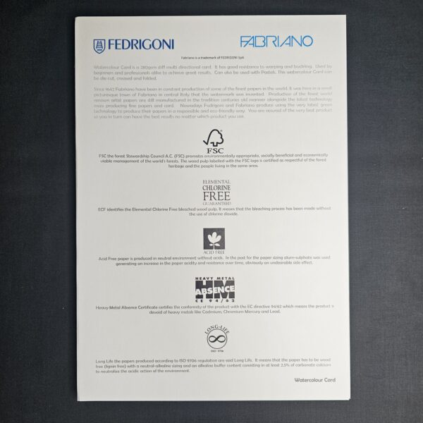 White Watercolor Paper 20 Sheets 280 gsm