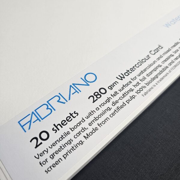 White Watercolor Paper 20 Sheets 280 gsm