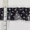 Medium Black & White Lace Trimmings - 3 metres - TP3010