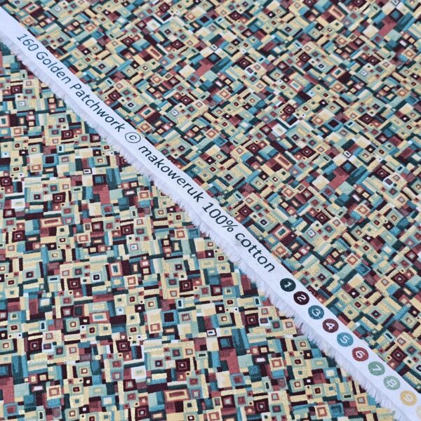 Makower - Golden Patchwork - M195
