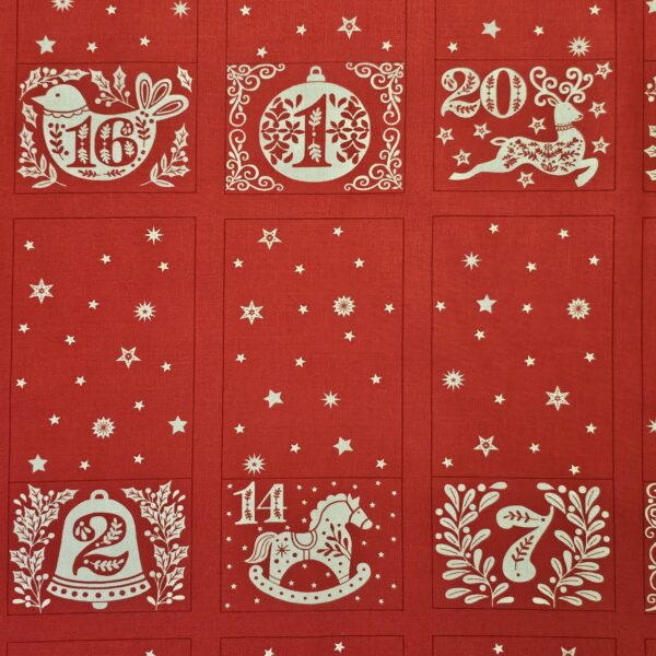 20260228_083330 Fabric Panel - Scandi Christmas Advent Calendar - Panel 7