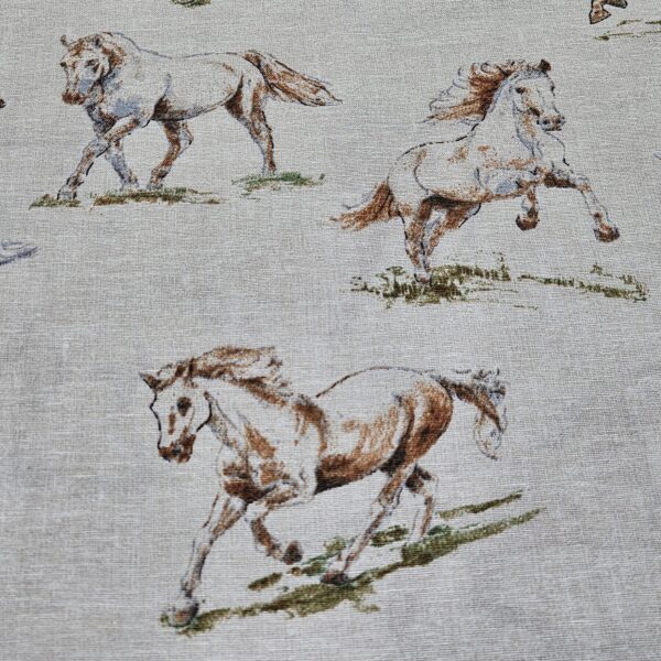 Cotton Canvas - Horses - CC277