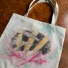 Fabric Panel - Bee and Flower - Panel 26